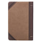 KJV Tan & Brown Faux Leather Standard Bible Giant Print Red Letter