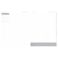 Baxter Undated Planner A4 Grey (Durable Synthetic Fibre Flexcover)