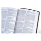 NLT Filament Thinline Reference Bible Red Letter Rustic Brown (Imitation Leather)