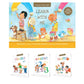 Learn with Me 3 Book Set with Carrying Case -  A Child's First Bible BB
