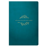 NKJV Life Application Study Bible, Third Ed, Large Print, Red Letter, Teal Blue (Immitation Leather)