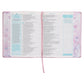 NLT Pink Hardcover Faux Leather Inspire Bible For Girls