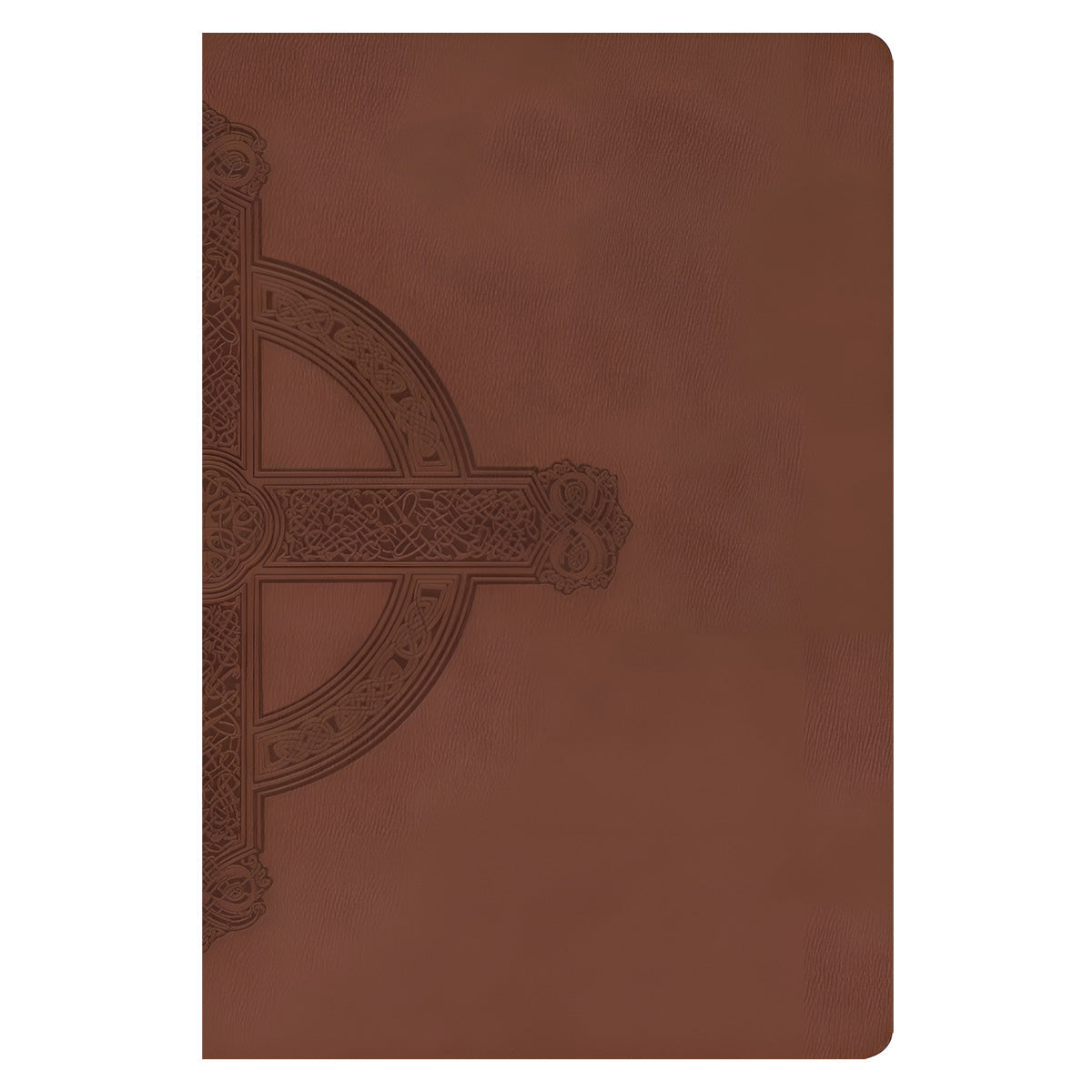 NLT Filament Premium Value Thinline Bible, Filament Enabled, Large Print, Brown Cross (Imitation Leather)