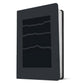 NLT Black Mountainscape Imitation Leather Premium Value Filament Compact Bible