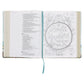 NLT Floral Fields Faux Leather Inspire Large Print Filament-Enabled Bible