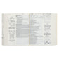 NLT Cream Floral Paperback Inspire Filament-Enabled Bible