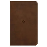 NLT Rustic Brown Imitation Leather Filament Student Life Application Bible Red Letter