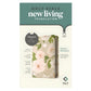 NLT Tender Blossom Taupe Imitation Leather with Zip Filament Thinline Ref Bible Red Letter