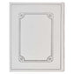 KJV White Faux Leather Family Bible Double Column Format