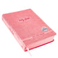 KJV Pink Hearts Faux Leather Flexcover Kids Bible Large Print