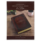 NLT Brown Flexcover Faux Leather Everyday Devotional Bible for Men