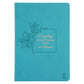 NLT Teal Flexcover Faux Leather Everyday Devotional Bible for Women