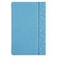 NLT Blue Elephant Flexcover Faux Leather Baby Bible for Boys
