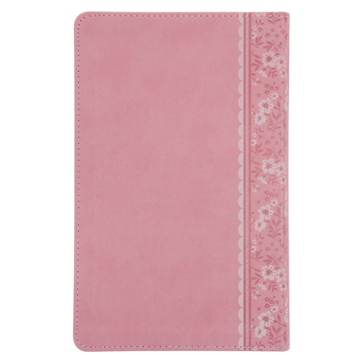 NLT Pink Deer Flexcover Faux Leather Baby Bible for Girls