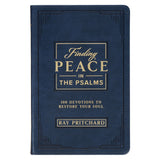 Finding Peace in the Psalms: 100 Devotions to Restore Your Soul (Faux Leather)