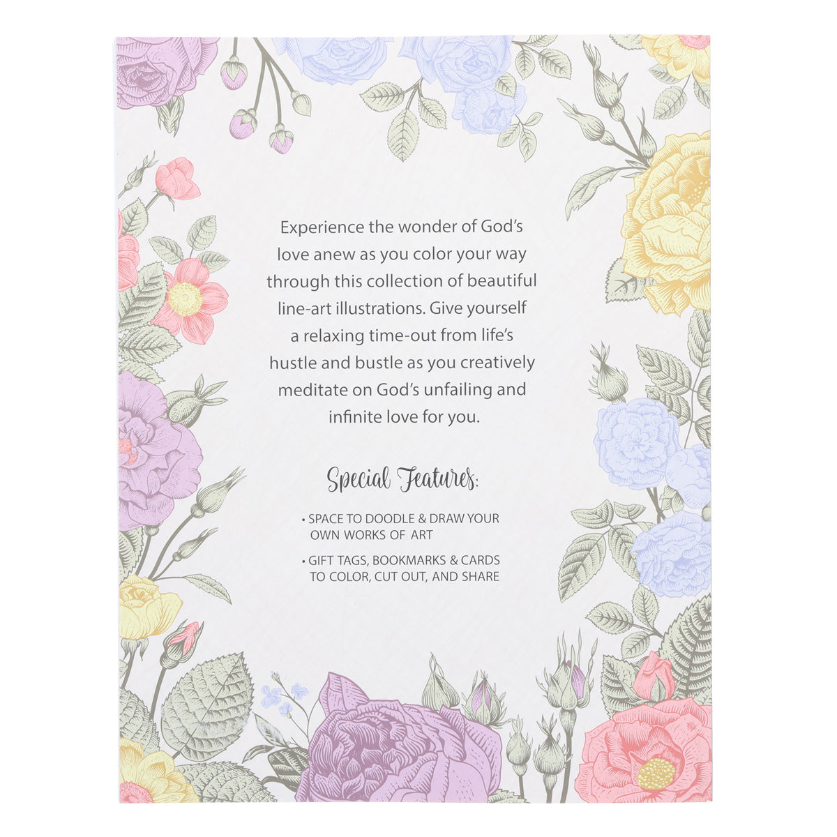Be Still and Know That I Am God Coloring Book (Paperback)
