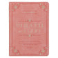 In Touch with God: 366 Devotions Peach (Faux Leather)
