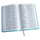 The Message Deluxe Gift Bible, Hosanna Teal (Imitation Leather)