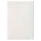 KJV White Faux Leather Thinline Large Print Bible With Thumb Indexing