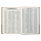 KJV Pink And Grey Faux Leather Bible Super Giant Print