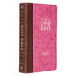 KJV Saddle Tan And Pink Faux Leather Giant Print Bible