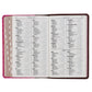 KJV Saddle Tan And Pink Faux Leather Giant Print Bible