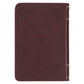 KJV Burgundy Faux Leather Mini Pocket Bible