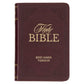 KJV Burgundy Faux Leather Mini Pocket Bible