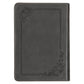 KJV Charcoal Faux Leather Compact Bible Large Print