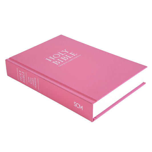 NKJV Pink Hardcover Bible