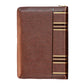 ESV Dark Brown Faux Leather Compact Bible With Zip