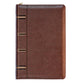 ESV Dark Brown Faux Leather Compact Bible With Zip