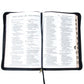 ESV Black Faux Leather Standard Bible Thumb Indexed With Zip