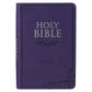 NLT Purple Faux Leather Flexcover Compact Bible