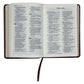 NLT Brown Faux Leather Flexcover Compact Bible