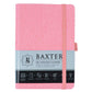 Baxter Undated Planner Pocket Edition Pink (Durable Synthetic Fibre Flexcover)