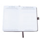 Baxter Undated Planner Pocket Edition Grey (Durable Synthetic Fiber Flexcover)