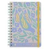 2027 A5 Diary - Daily Planner - Floral Bird - Wirebound