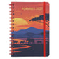 2027 A5 Diary - Daily Planner - African Scene - Wirebound