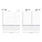 2027 A4 Business Diary - Daily Planner - Axis - Grey - Imitation Leather