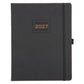 2027 A4 Business Diary - Daily Planner - Axis - Grey - Imitation Leather