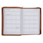 2027 John Maxwell A5 Diary - Daily Planner Brown - Imitation Leather with Zip
