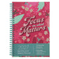 2027 Diary - Daily Planner - Inspirational - Focus on What Matters - Wirebound