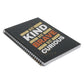 2027 Diary - Daily Planner - Inspirational - Kind Brave Curious - Wirebound