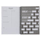 2027 Diary - Daily Planner - Inspirational - Kind Brave Curious - Wirebound