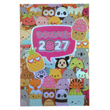2027 Skooldagboek - Dagbeplanner vir Meisies - Sagteband