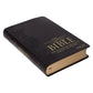 NKJV Brown Faux Leather Flexcover Bible with Grassroots Reflections