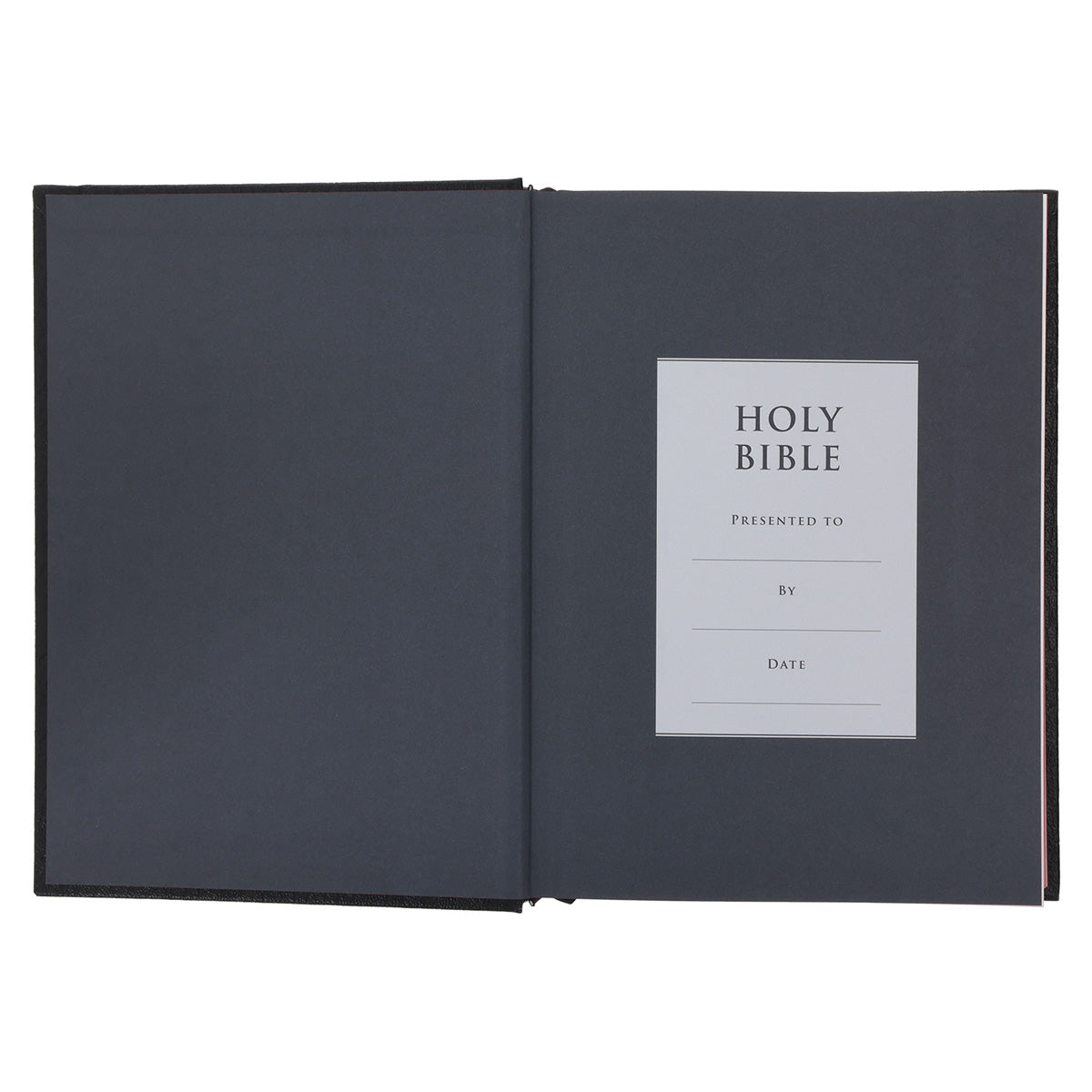NLT Black Hardcover Bible Large Print