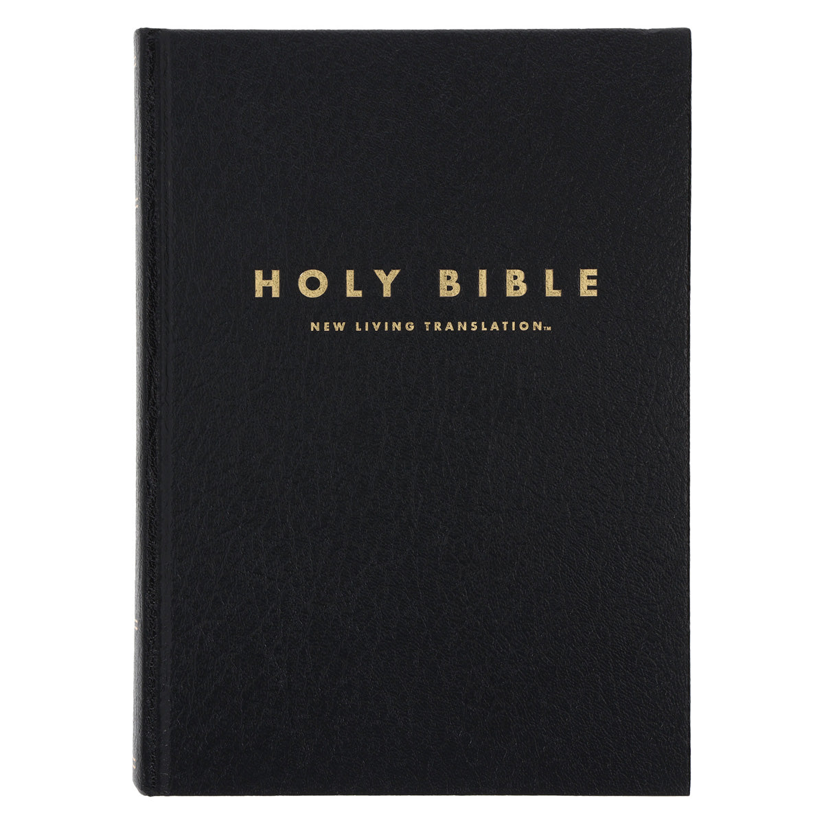 NLT Black Hardcover Bible Large Print