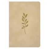 NLT Ivory Vine Imitation Leather Filament Premium Value Compact Bible